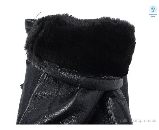 Чоловічі рукавиці Зима 2171A black (10 шт. р.сітка11-13) "KUINH" недорого оптом від прямого постачальника, зображення 2