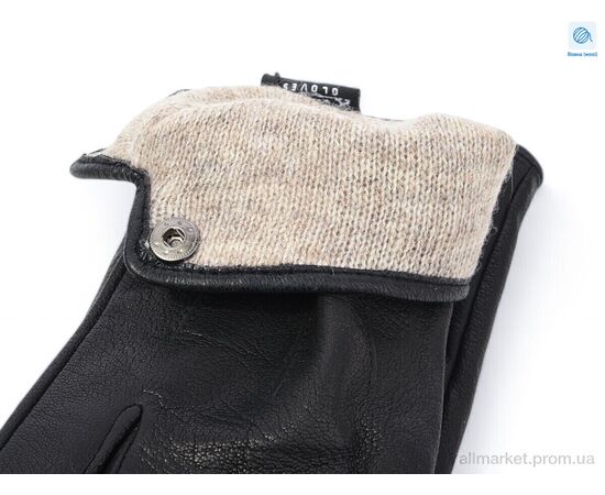 Чоловічі рукавиці Зима 2171Ш black (10 шт. р.сітка10-12) "KUINH" недорого оптом від прямого постачальника, зображення 2