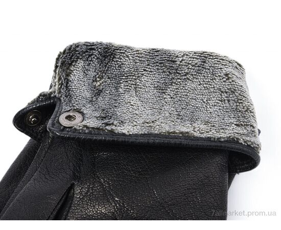 Чоловічі рукавиці Зима 2201 black (махра) (10 шт. р.сітка10-12) "KUINH" недорого оптом від прямого постачальника, зображення 2