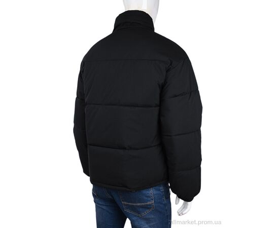 Куртка мужская Зима A2022-7 black (09278) (5 шт. р.сетка L-4XL) "Obuvok" недорого оптом от прямого поставщика, изображение 2 Фотография Куртка мужская Зима A2022-7 black (09278) (5 шт. р.сетка L-4XL) "Obuvok" недорого оптом от прямого поставщика, изображение 2