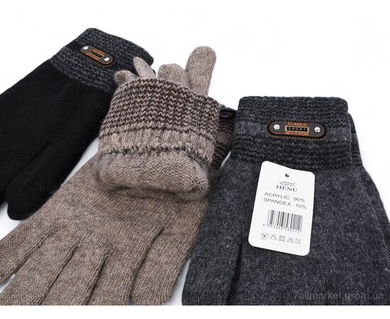 Чоловічі рукавиці Зима 8021 mix (12 шт. р.сітка11-13) "KUINH" недорого оптом від прямого постачальника, зображення 2 Чоловічі рукавиці Зима 8021 mix (12 шт. р.сітка11-13) "KUINH" недорого оптом від прямого постачальника, зображення 2