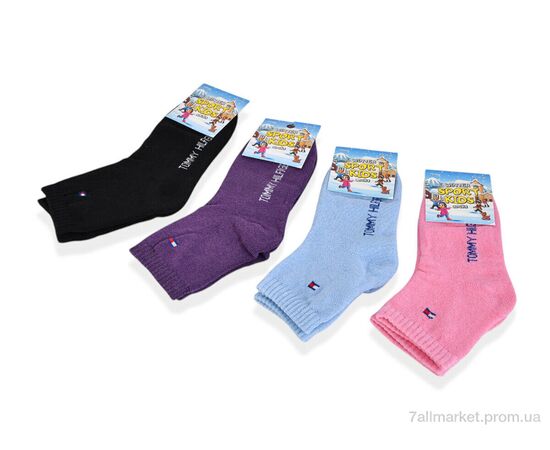 Фотография Носочки для детей Зима 408(03926) mix (12 шт. р.сетка 26-35) "Obuvok" недорого оптом от прямого поставщика, изображение 2