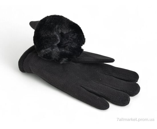 Фотография Перчатки мужские Зима 266-2 black (10 шт. р.сетка 11-14) "CAP" недорого оптом от прямого поставщика, изображение 2