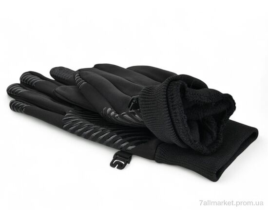 Рукавички унісекс Зима Z07-01 black (12 шт. р.сіткаS-L) "TUZZI" недорого оптом від прямого постачальника, зображення 3