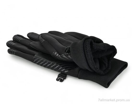 Рукавички унісекс Зима Z6-01 black (12 шт. р.сіткаS-L) "TUZZI" недорого оптом від прямого постачальника, зображення 3 Рукавички унісекс Зима Z6-01 black (12 шт. р.сіткаS-L) "TUZZI" недорого оптом від прямого постачальника, зображення 3