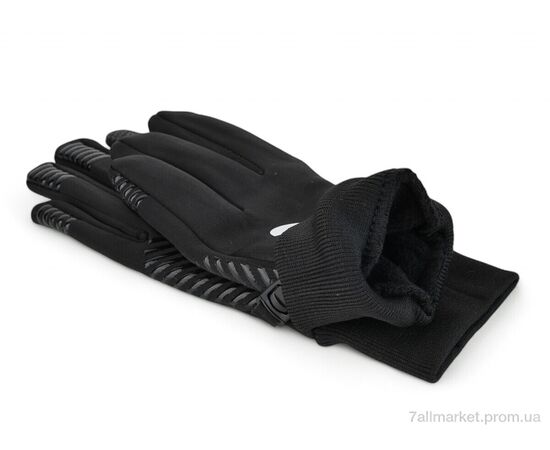 Рукавички унісекс Зима Z6-02 black (12 шт. р.сіткаS-L) "TUZZI" недорого оптом від прямого постачальника, зображення 3 Рукавички унісекс Зима Z6-02 black (12 шт. р.сіткаS-L) "TUZZI" недорого оптом від прямого постачальника, зображення 3