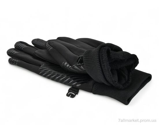 Рукавички унісекс Зима Z6-06 black (12 шт. р.сіткаS-L) "TUZZI" недорого оптом від прямого постачальника, зображення 3 Рукавички унісекс Зима Z6-06 black (12 шт. р.сіткаS-L) "TUZZI" недорого оптом від прямого постачальника, зображення 3