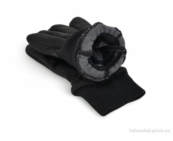 Чоловічі рукавиці Зима SP01 black (12 шт. р.сіткаL-2XL) "TUZZI" недорого оптом від прямого постачальника, зображення 2