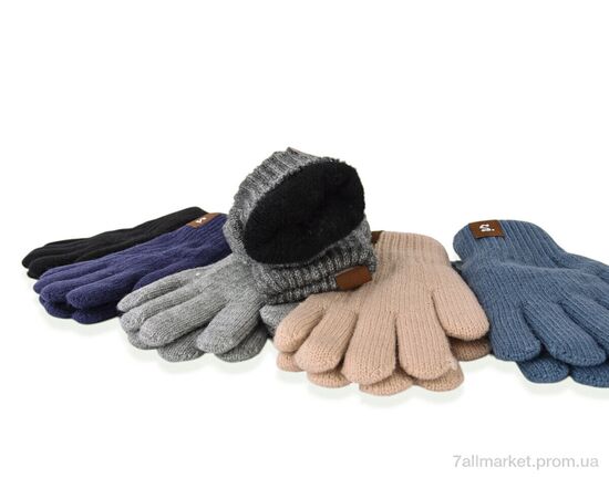 Рукавички для дітей Зима 5106 (хутро) mix (12 шт. р.сітка5-7) "CAP" недорого оптом від прямого постачальника, зображення 2