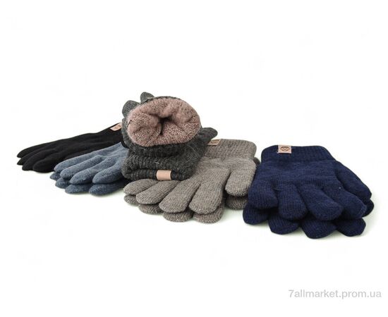 Рукавички для дітей Зима 6017 (хутро) mix (12 шт. р.сітка7-9) "CAP" недорого оптом від прямого постачальника, зображення 2