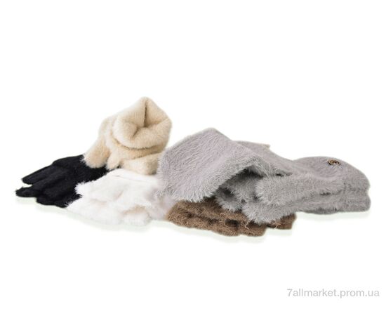 Рукавички для жінок Зима 2355 (норка) mix (12 шт. р.сіткаOne size) "CAP" недорого оптом від прямого постачальника, зображення 2 Рукавички для жінок Зима 2355 (норка) mix (12 шт. р.сіткаOne size) "CAP" недорого оптом від прямого постачальника, зображення 2
