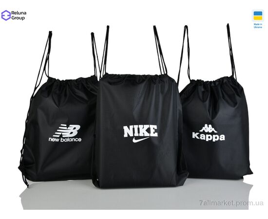 Рюкзак-мішок унісекс  N612-3 mix (5 шт. р.сітка) "Reluna Group" недорого оптом від прямого постачальника, зображення 2 Рюкзак-мішок унісекс  N612-3 mix (5 шт. р.сітка) "Reluna Group" недорого оптом від прямого постачальника, зображення 2