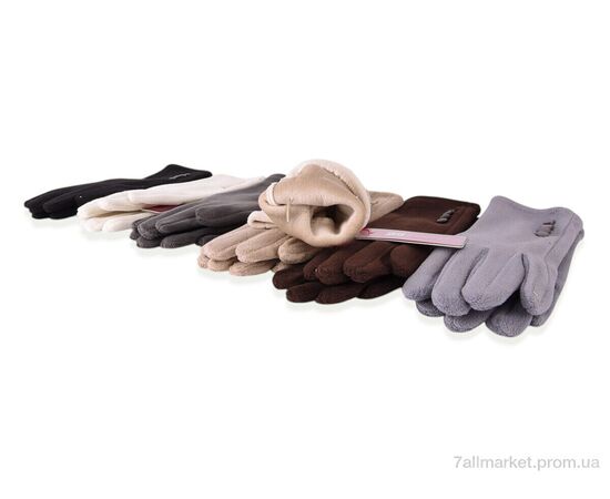 Фотография Перчатки женские Зима 709-5 mix (12 шт. р.сетка 6,5-8,5) "KUINH" недорого оптом от прямого поставщика, изображение 2