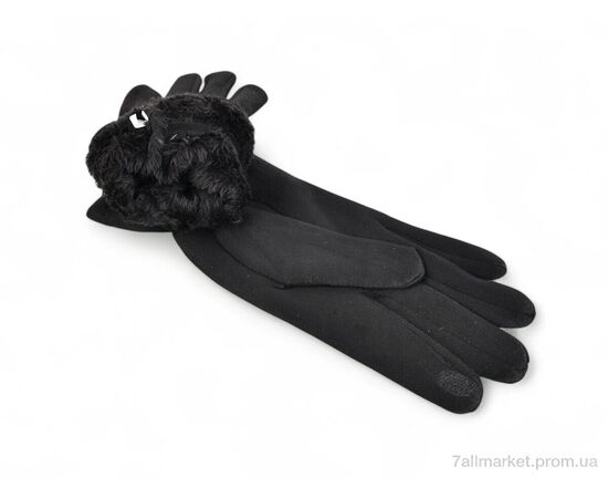 Перчатки женские Зима 723-7 black (12 шт. р.сетка 6,5-8,5) "KUINH" недорого оптом от прямого поставщика, изображение 2 Фотография Перчатки женские Зима 723-7 black (12 шт. р.сетка 6,5-8,5) "KUINH" недорого оптом от прямого поставщика, изображение 2