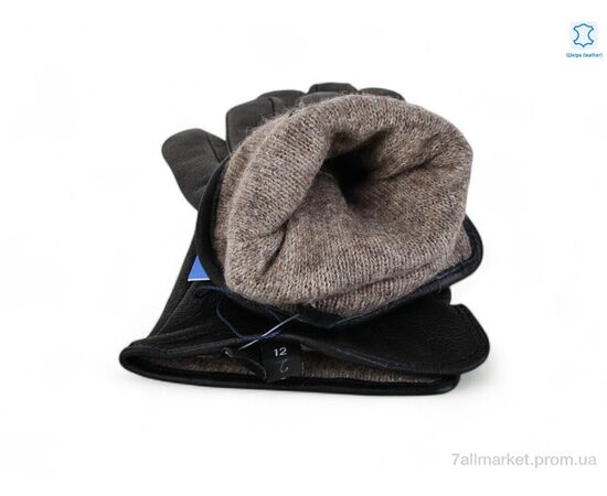 Чоловічі рукавиці Зима SV0549 black (10 шт. р.сітка11-13) "TUZZI" недорого оптом від прямого постачальника, зображення 2