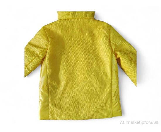 Фотография Куртка детская Весна/осень 4814 жовтий (5 шт. р.сетка 10-14) "Kids-modnik" недорого оптом от прямого поставщика, изображение 2