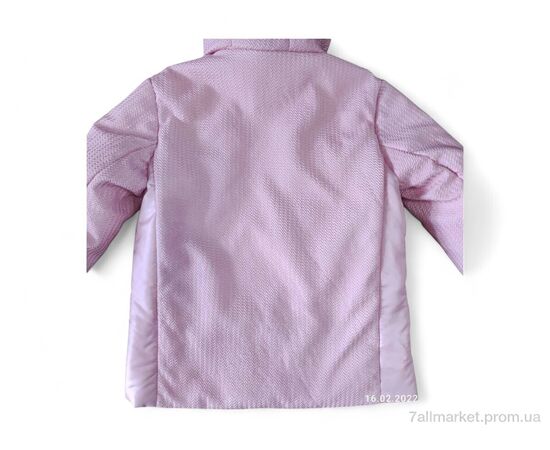 Фотография Куртка детская Весна/осень 4814 рожевий (5 шт. р.сетка 10-14) "Kids-modnik" недорого оптом от прямого поставщика, изображение 2