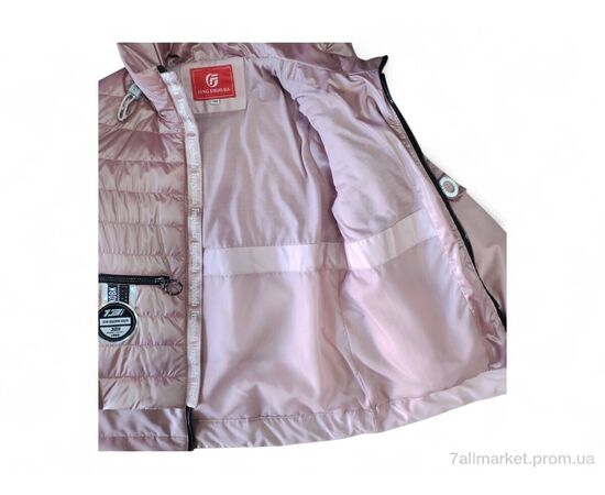 Фотография Куртка детская Весна/осень 4811 пудровий (5 шт. р.сетка 10-14) "Kids-modnik" недорого оптом от прямого поставщика, изображение 3