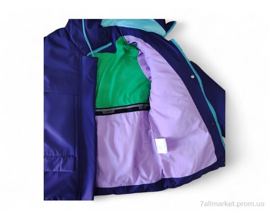 Фотография Куртка детская Весна/осень 4812 фіолетовий (5 шт. р.сетка 10-14) "Kids-modnik" недорого оптом от прямого поставщика, изображение 3