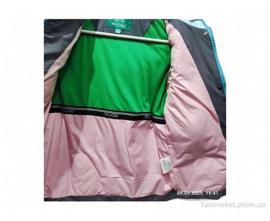 Фотография Куртка детская Весна/осень 4812 сірий (5 шт. р.сетка 10-14) "Kids-modnik" недорого оптом от прямого поставщика, изображение 3