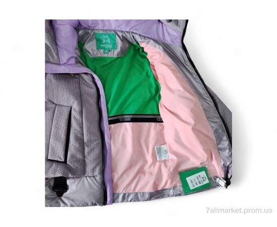 Фотография Куртка детская Весна/осень 4813 рожевий (5 шт. р.сетка 8-12) "Kids-modnik" недорого оптом от прямого поставщика, изображение 3
