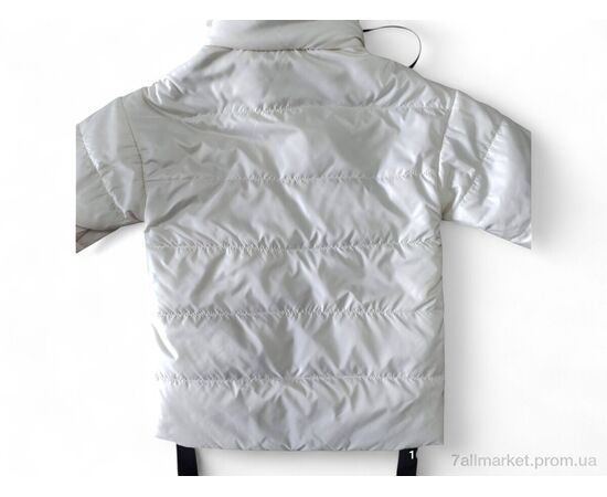 Фотография Куртка детская Весна/осень 4882 молочний (5 шт. р.сетка 8-12) "Kids-modnik" недорого оптом от прямого поставщика, изображение 2