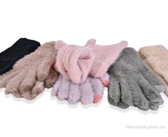 Перчатки женские Зима K3 (норка) mix (12 шт. р.сетка One size) "TUZZI" недорого оптом от прямого поставщика, изображение 2 Фотография Перчатки женские Зима K3 (норка) mix (12 шт. р.сетка One size) "TUZZI" недорого оптом от прямого поставщика, изображение 2