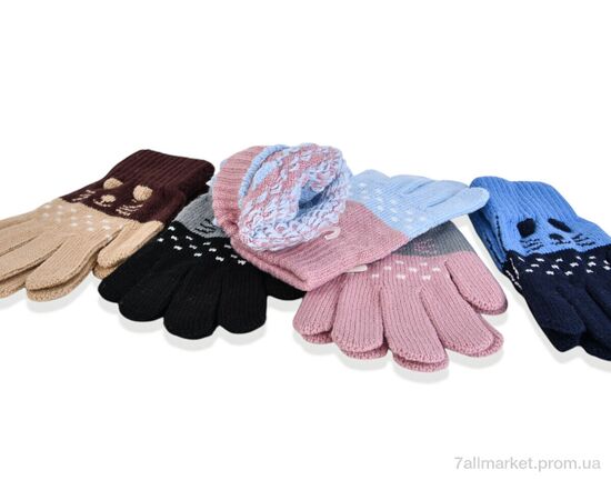 Рукавички для дітей Зима K11 mix (12 шт. р.сіткаOne size) "TUZZI" недорого оптом від прямого постачальника, зображення 2 Рукавички для дітей Зима K11 mix (12 шт. р.сіткаOne size) "TUZZI" недорого оптом від прямого постачальника, зображення 2