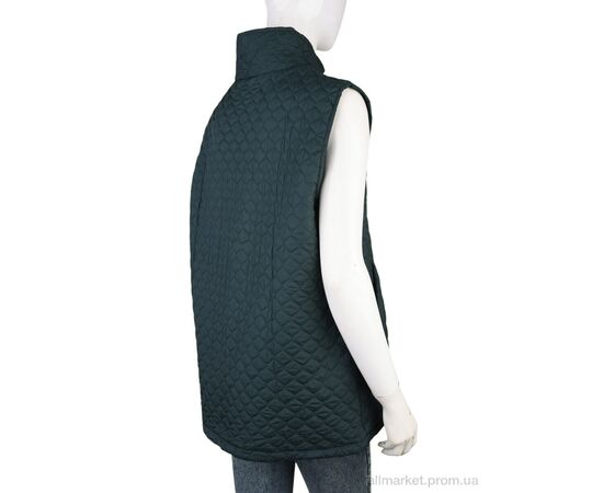 Жилетка жіноча Весна/осінь 6632 (11992) green (5 шт. р.сітка3XL-7XL) "Obuvok" недорого оптом від прямого постачальника, зображення 2 Жилетка жіноча Весна/осінь 6632 (11992) green (5 шт. р.сітка3XL-7XL) "Obuvok" недорого оптом від прямого постачальника, зображення 2