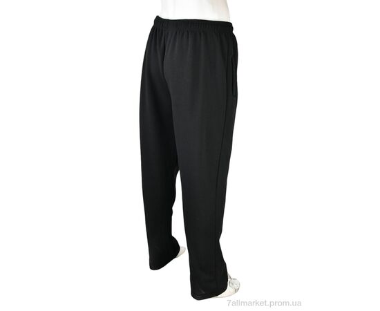 Спортивні штани чоловічі Зима A003 black (5 шт. р.сітка56-64) "Banko" недорого оптом від прямого постачальника, зображення 3 Спортивні штани чоловічі Зима A003 black (5 шт. р.сітка56-64) "Banko" недорого оптом від прямого постачальника, зображення 3