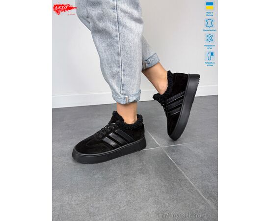 Кросівки жіночі модні Зима 179 ч.з. хутро (8 пар р.36-41) "ARTO" недорого оптом від прямого постачальника, зображення 2 Кросівки жіночі модні Зима 179 ч.з. хутро (8 пар р.36-41) "ARTO" недорого оптом від прямого постачальника, зображення 2