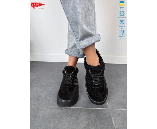 Кросівки жіночі модні Зима 179 ч.з. хутро (8 пар р.36-41) "ARTO" недорого оптом від прямого постачальника, зображення 3 Кросівки жіночі модні Зима 179 ч.з. хутро (8 пар р.36-41) "ARTO" недорого оптом від прямого постачальника, зображення 3