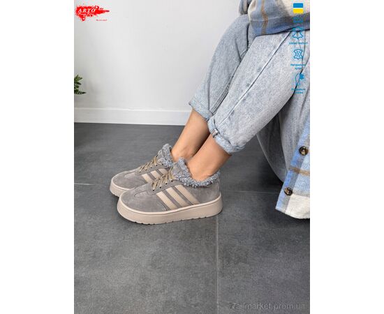 Кросівки жіночі модні Зима 179 сір.з. хутро (8 пар р.36-41) "ARTO" недорого оптом від прямого постачальника, зображення 2 Кросівки жіночі модні Зима 179 сір.з. хутро (8 пар р.36-41) "ARTO" недорого оптом від прямого постачальника, зображення 2