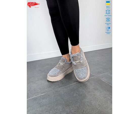 Кросівки жіночі модні Зима 570 сір.з. хутро (8 пар р.36-41) "ARTO" недорого оптом від прямого постачальника, зображення 3 Кросівки жіночі модні Зима 570 сір.з. хутро (8 пар р.36-41) "ARTO" недорого оптом від прямого постачальника, зображення 3