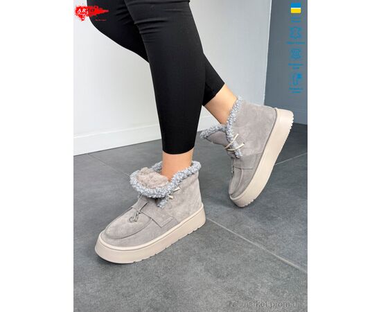 Черевики жіночі стильні Зима 501 сір.з. (8 пар р.36-41) "ARTO" недорого оптом від прямого постачальника, зображення 2 Черевики жіночі стильні Зима 501 сір.з. (8 пар р.36-41) "ARTO" недорого оптом від прямого постачальника, зображення 2