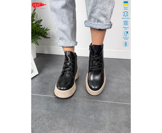 Черевики жіночі стильні Зима 107 ч.ш. хутро (6 пар р.36-40) "ARTO" недорого оптом від прямого постачальника, зображення 3 Черевики жіночі стильні Зима 107 ч.ш. хутро (6 пар р.36-40) "ARTO" недорого оптом від прямого постачальника, зображення 3