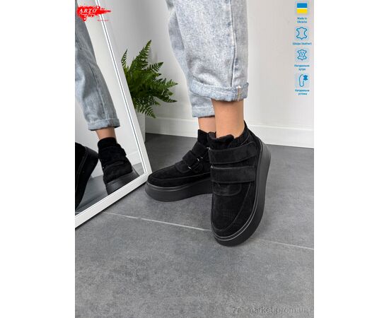 Черевики жіночі стильні Зима 610 ч.з. хутро (8 пар р.36-40) "ARTO" недорого оптом від прямого постачальника, зображення 2 Черевики жіночі стильні Зима 610 ч.з. хутро (8 пар р.36-40) "ARTO" недорого оптом від прямого постачальника, зображення 2