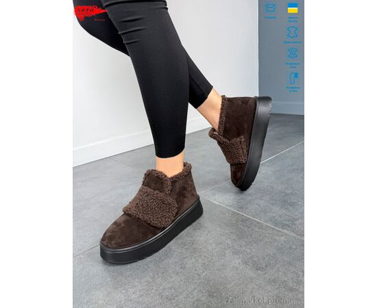 Фотография Ботинки женские стильные зима 160 кор.з. (8 пар р.36-41) "ARTO" недорого оптом от прямого поставщика, изображение 2