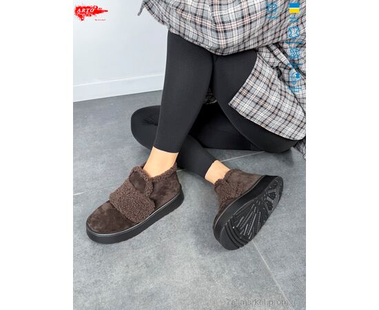 Фотография Ботинки женские стильные зима 160 кор.з. (8 пар р.36-41) "ARTO" недорого оптом от прямого поставщика, изображение 3