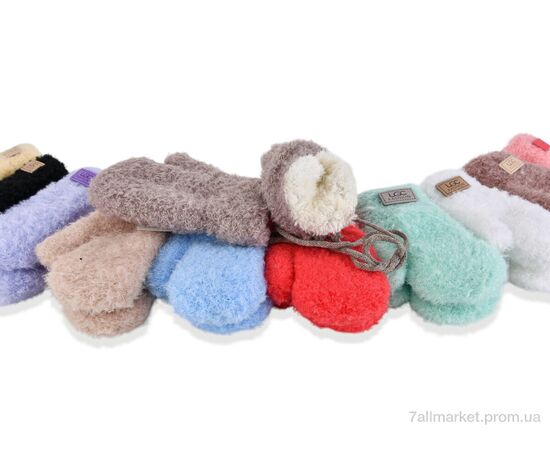Варежки детские Зима 0952 (тедді) mix (12 шт. р.сетка 1-4) "CAP" недорого оптом от прямого поставщика, изображение 2 Фотография Варежки детские Зима 0952 (тедді) mix (12 шт. р.сетка 1-4) "CAP" недорого оптом от прямого поставщика, изображение 2