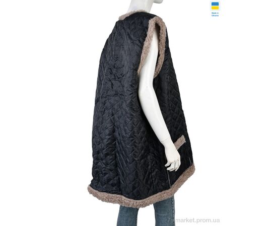 Жилетка жіноча Зима 001-2 black (3 шт. р.сітка64-68) "LiBang" недорого оптом від прямого постачальника, зображення 2 Жилетка жіноча Зима 001-2 black (3 шт. р.сітка64-68) "LiBang" недорого оптом від прямого постачальника, зображення 2