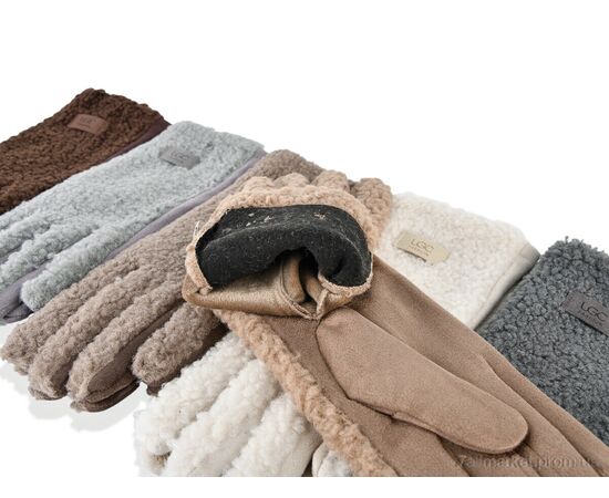 Рукавички жіночі Весна/осінь 711-3 (тедді) mix (12 шт. р.сітка6,5-8,5) "KUINH" недорого оптом від прямого постачальника, зображення 2 Рукавички жіночі Весна/осінь 711-3 (тедді) mix (12 шт. р.сітка6,5-8,5) "KUINH" недорого оптом від прямого постачальника, зображення 2