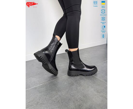 Фотография Ботинки женские стильные зима 109 ч.ш. (6 пар р.36-40) "ARTO" недорого оптом от прямого поставщика, изображение 2