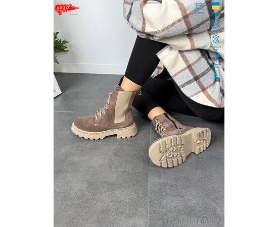 Фотография Ботинки женские стильные зима 450 кофе з. (6 пар р.36-40) "ARTO" недорого оптом от прямого поставщика, изображение 2