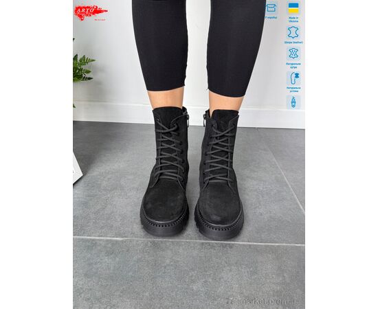 Фотография Ботинки женские стильные зима 450 ч.з. (6 пар р.36-40) "ARTO" недорого оптом от прямого поставщика, изображение 2