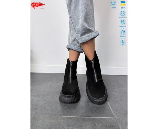 Фотография Ботинки женские стильные зима 2003 ч.з. (6 пар р.36-40) "ARTO" недорого оптом от прямого поставщика, изображение 2
