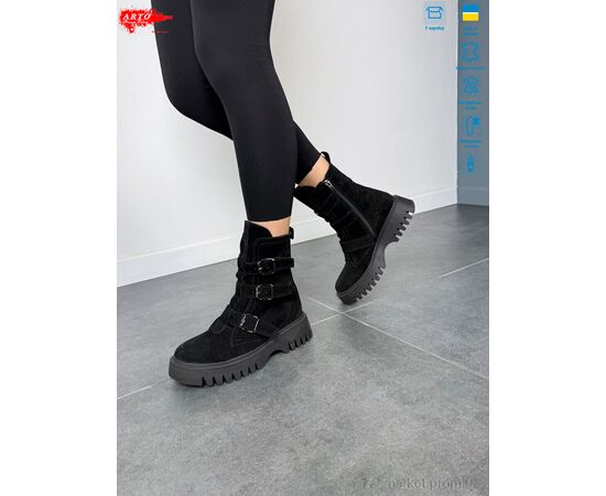 Черевики жіночі стильні Зима 2004 ч.з. (6 пар р.36-40) "ARTO" недорого оптом від прямого постачальника, зображення 2 Черевики жіночі стильні Зима 2004 ч.з. (6 пар р.36-40) "ARTO" недорого оптом від прямого постачальника, зображення 2