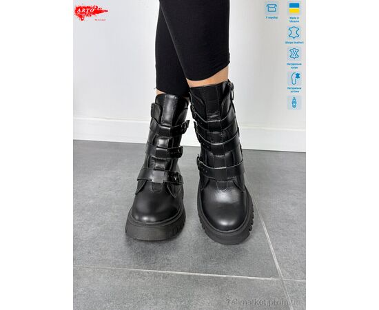 Черевики жіночі стильні Зима 2004 ч.ш. (6 пар р.36-40) "ARTO" недорого оптом від прямого постачальника, зображення 2 Черевики жіночі стильні Зима 2004 ч.ш. (6 пар р.36-40) "ARTO" недорого оптом від прямого постачальника, зображення 2