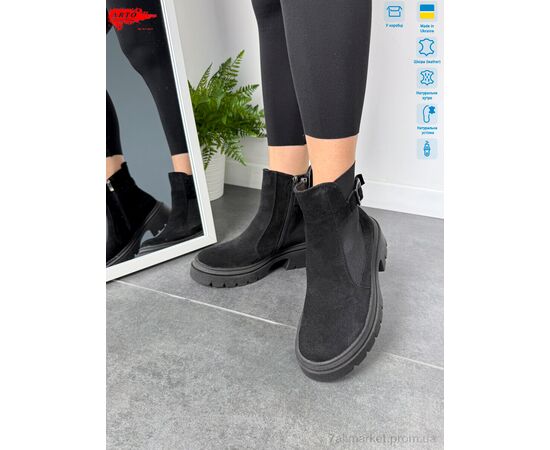 Фотография Ботинки женские стильные зима 430 ч.з. (6 пар р.36-40) "ARTO" недорого оптом от прямого поставщика, изображение 2