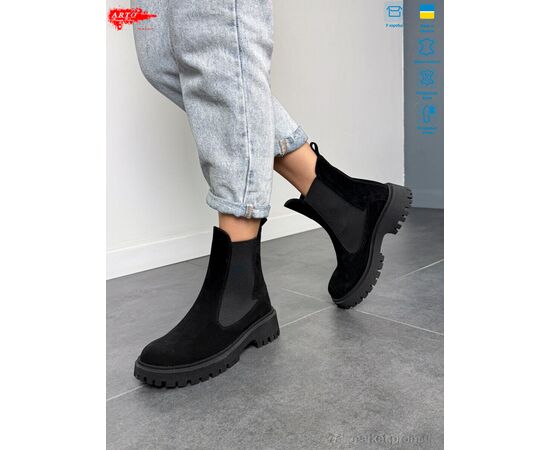 Фотография Ботинки женские стильные зима 460 ч.з. (6 пар р.36-40) "ARTO" недорого оптом от прямого поставщика, изображение 2